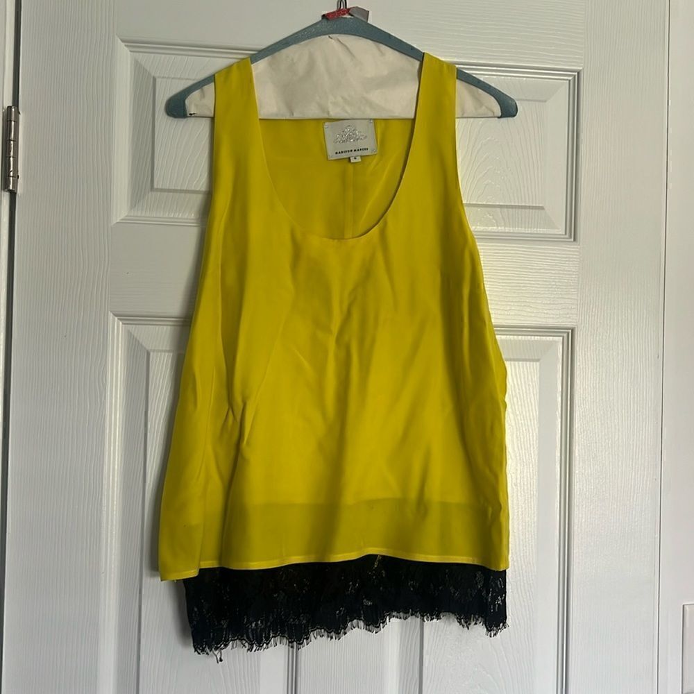 Madison Marcus Yellow Tank - Size Small - Never Worn